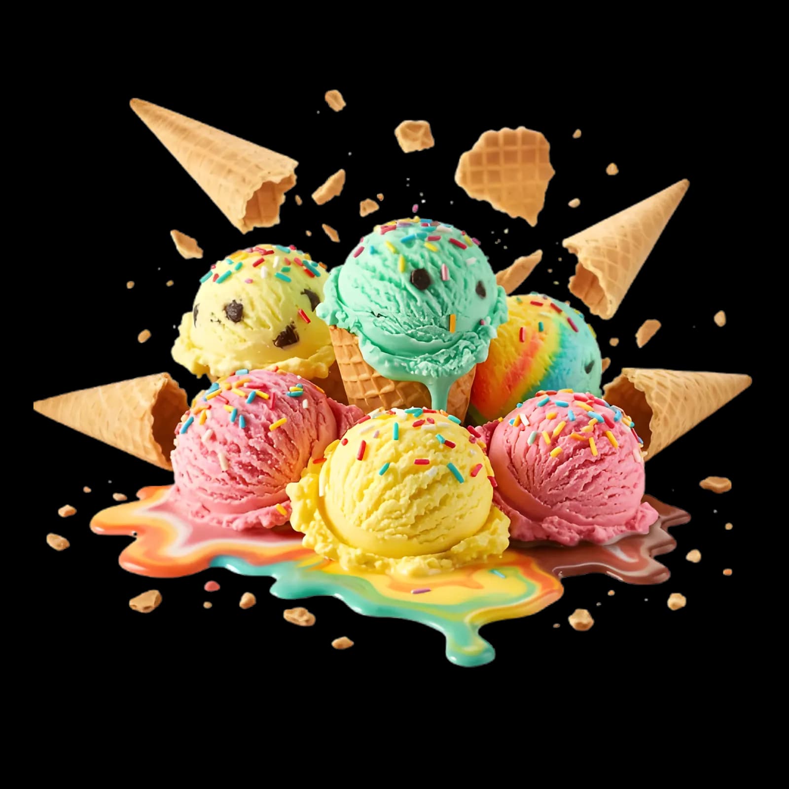 Scoops of Happiness in Every Color